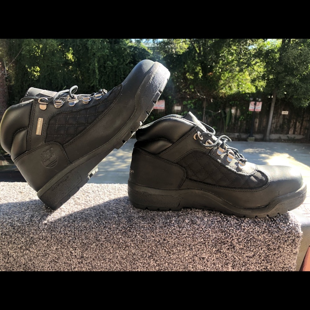 Timberland Rare all black Gore-Tex field boot 7.5
